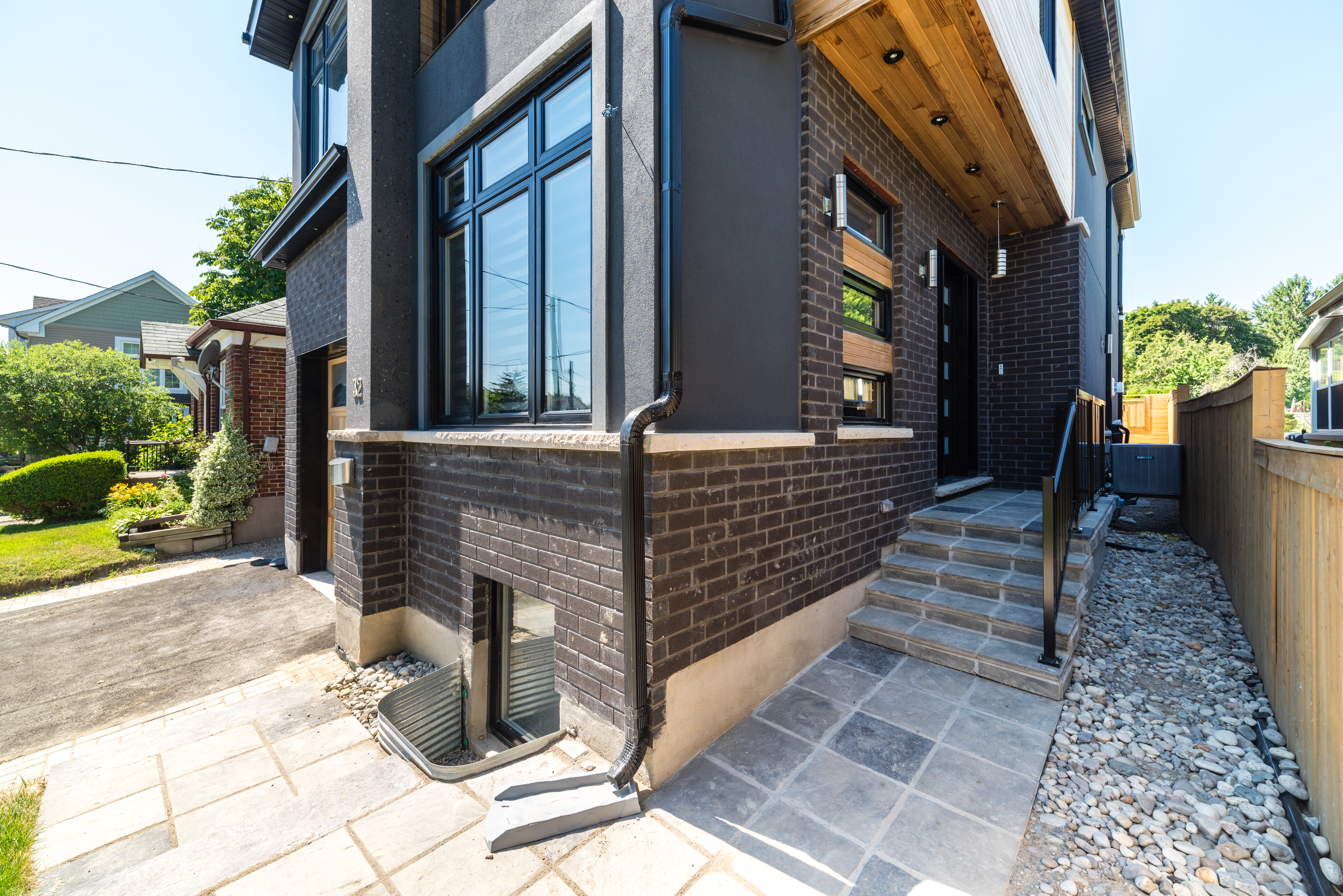 Rear yard deck to be phased.