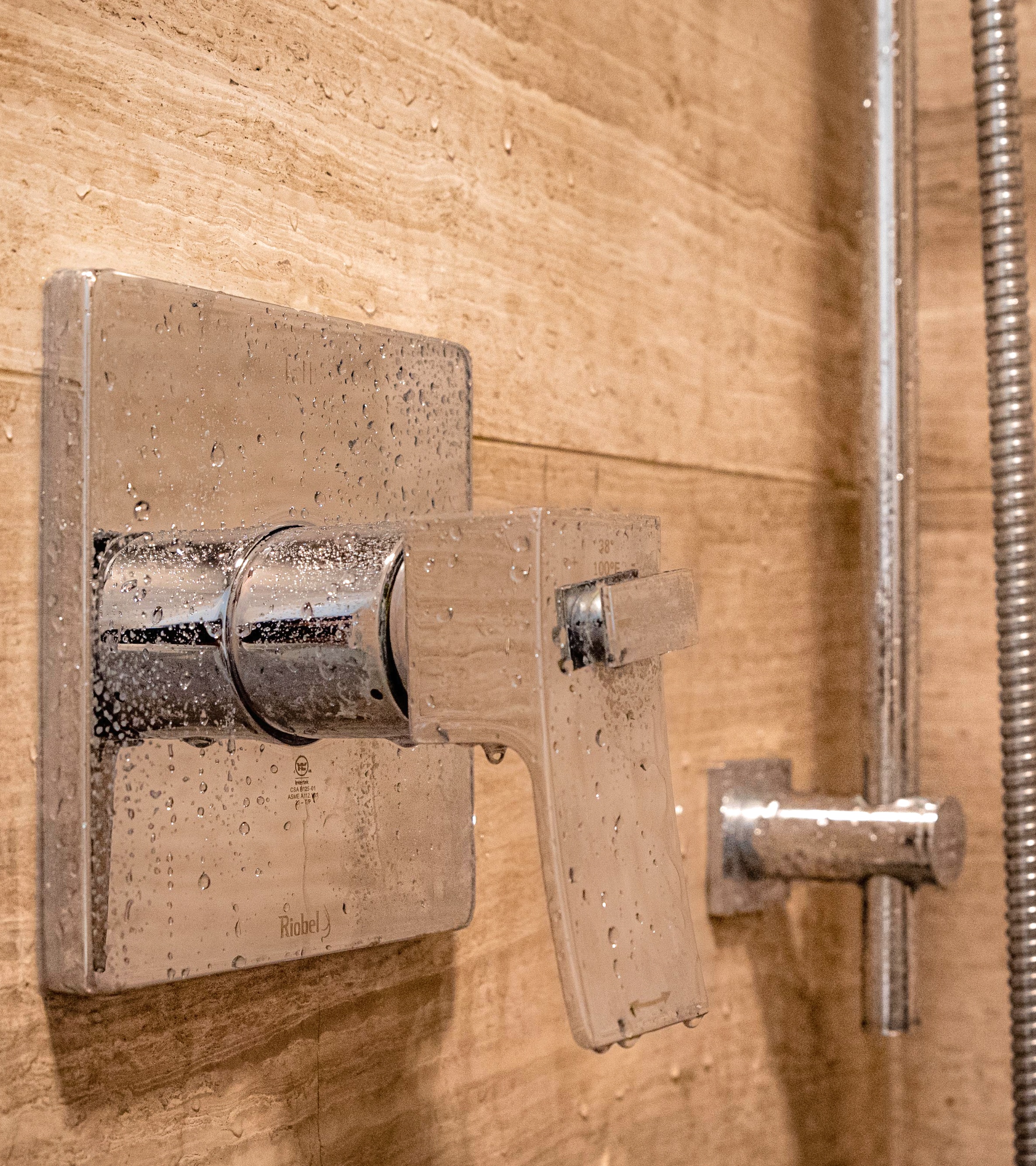 Light transfers throughout the house passively.